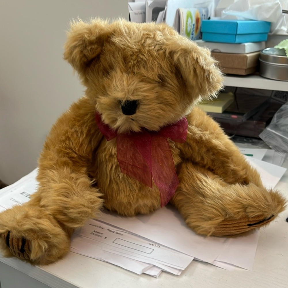 Russ Berrie 7 1/2” Fitzimmons Bear